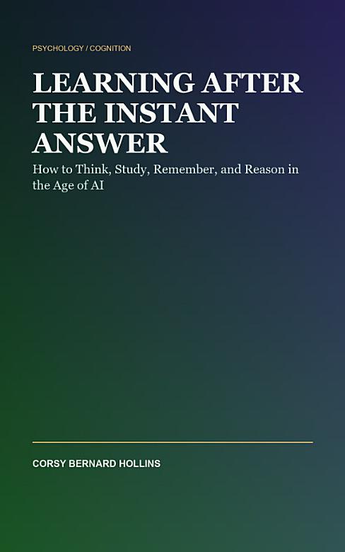Learning After the Instant Answer cover